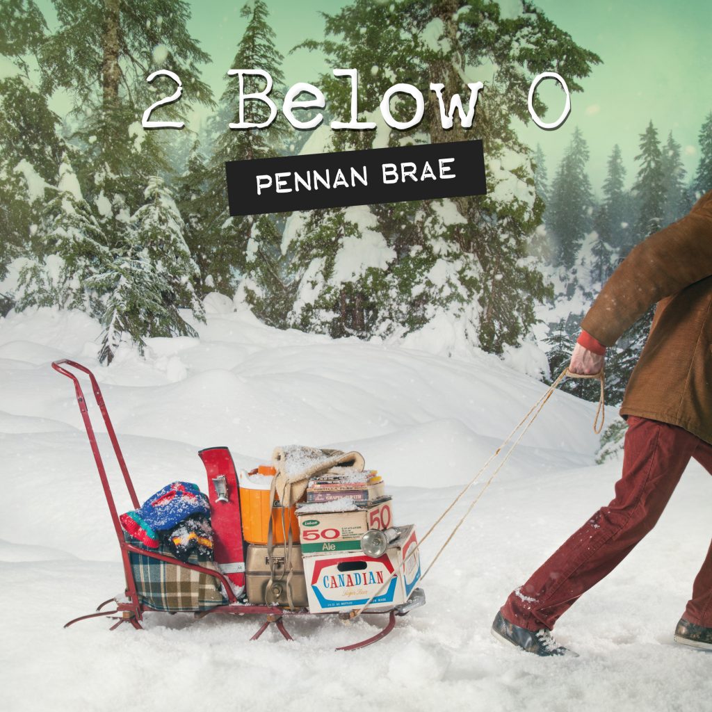 Pennan Brae // 2 Below 0 - single cover